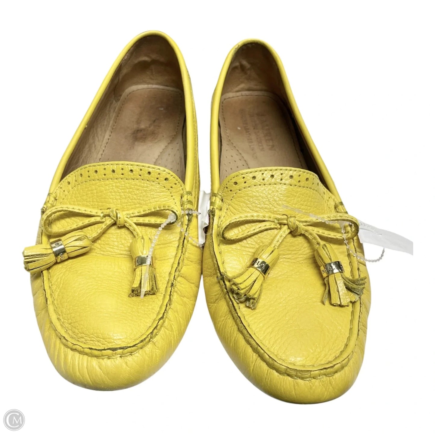 Shoes Flats By Ralph Lauren In Yellow, Size: 8