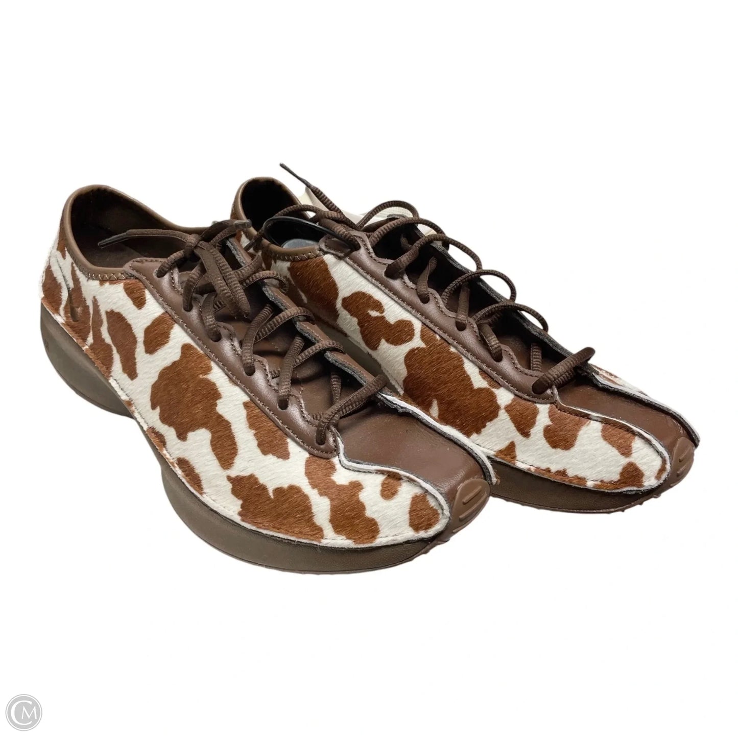 Shoes Flats By Nike In Animal Print, Size: 9