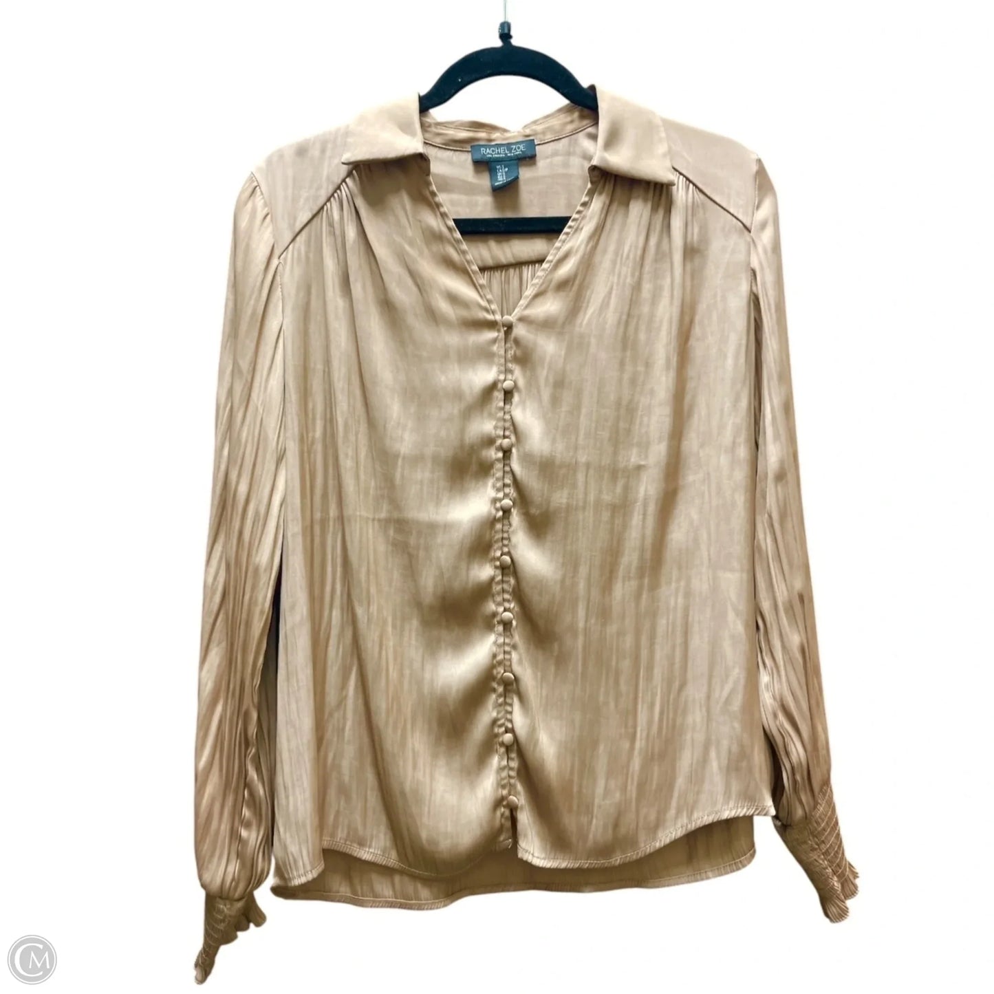 Top Long Sleeve By Rachel Zoe In Brown, Size: S