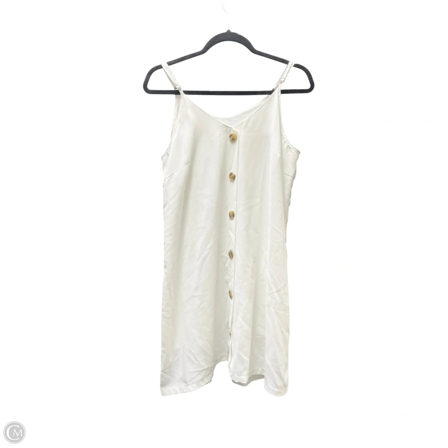 Dress Casual Short By Clothes Mentor In White, Size: M