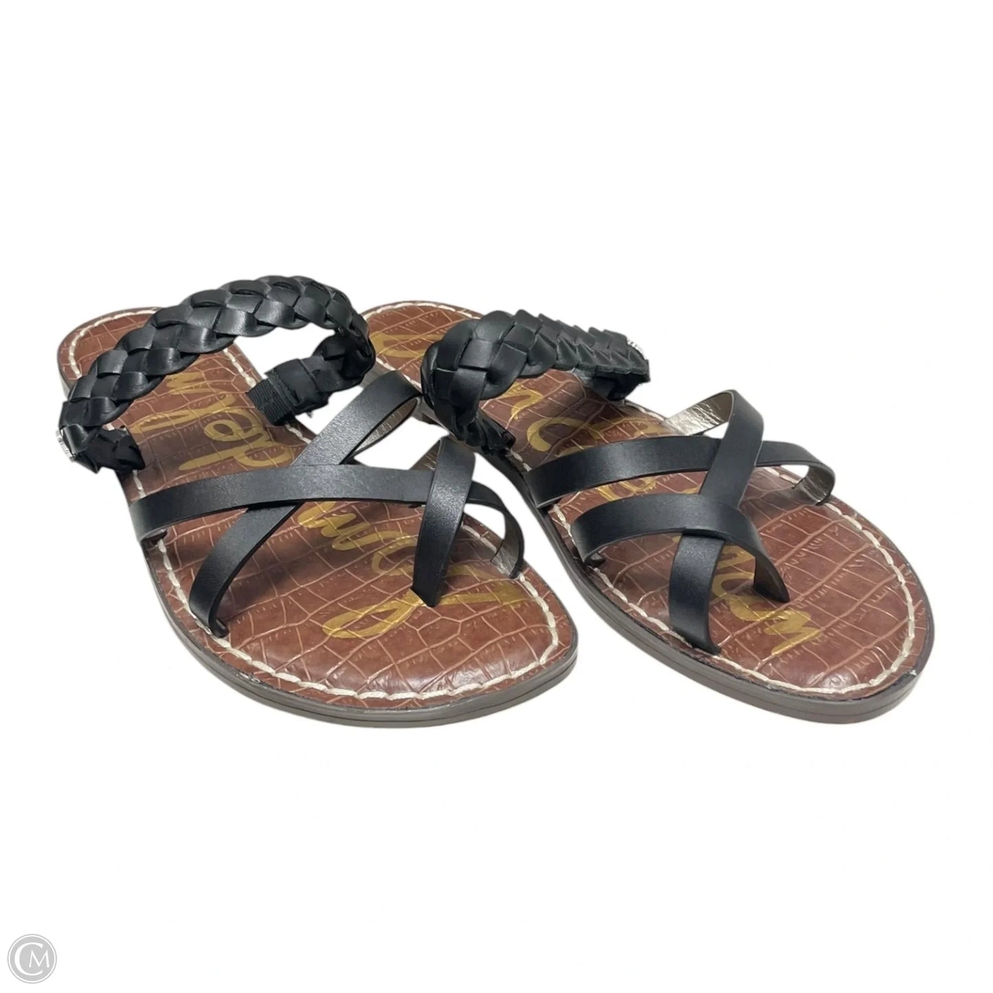 Sandals Flats By Sam Edelman In Black, Size: 7