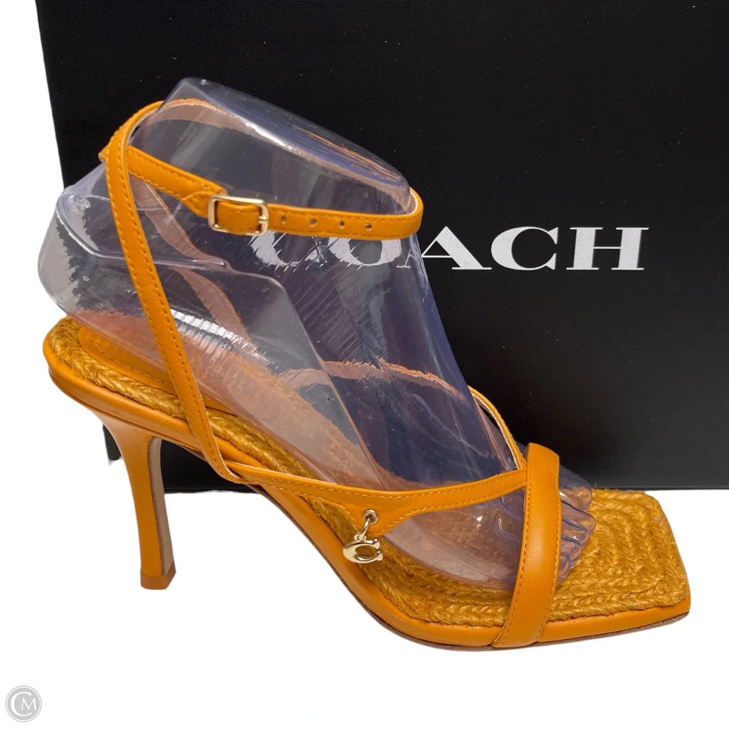 Shoes Designer By Coach In Orange, Size: 7.5