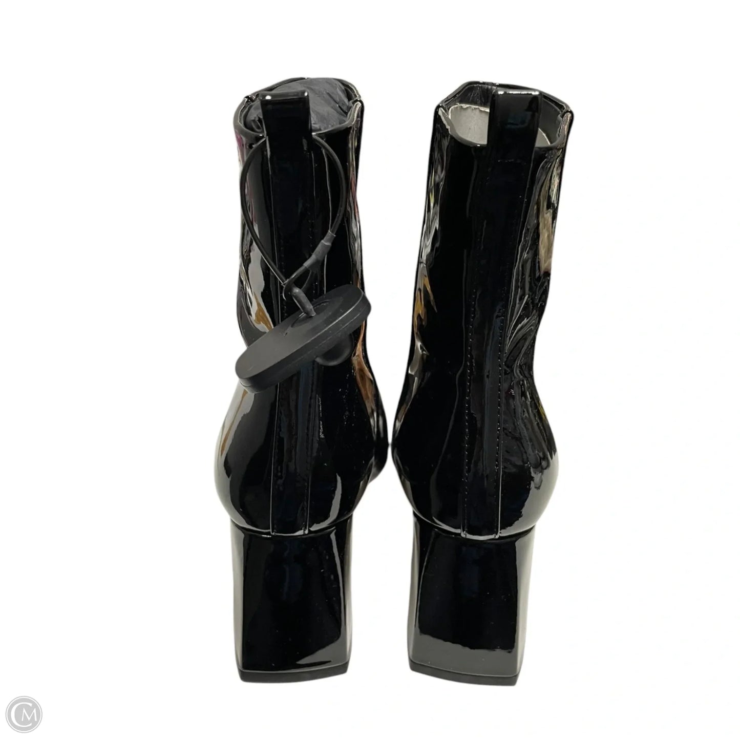 Boots Ankle Heels By Good American In Black, Size: 7