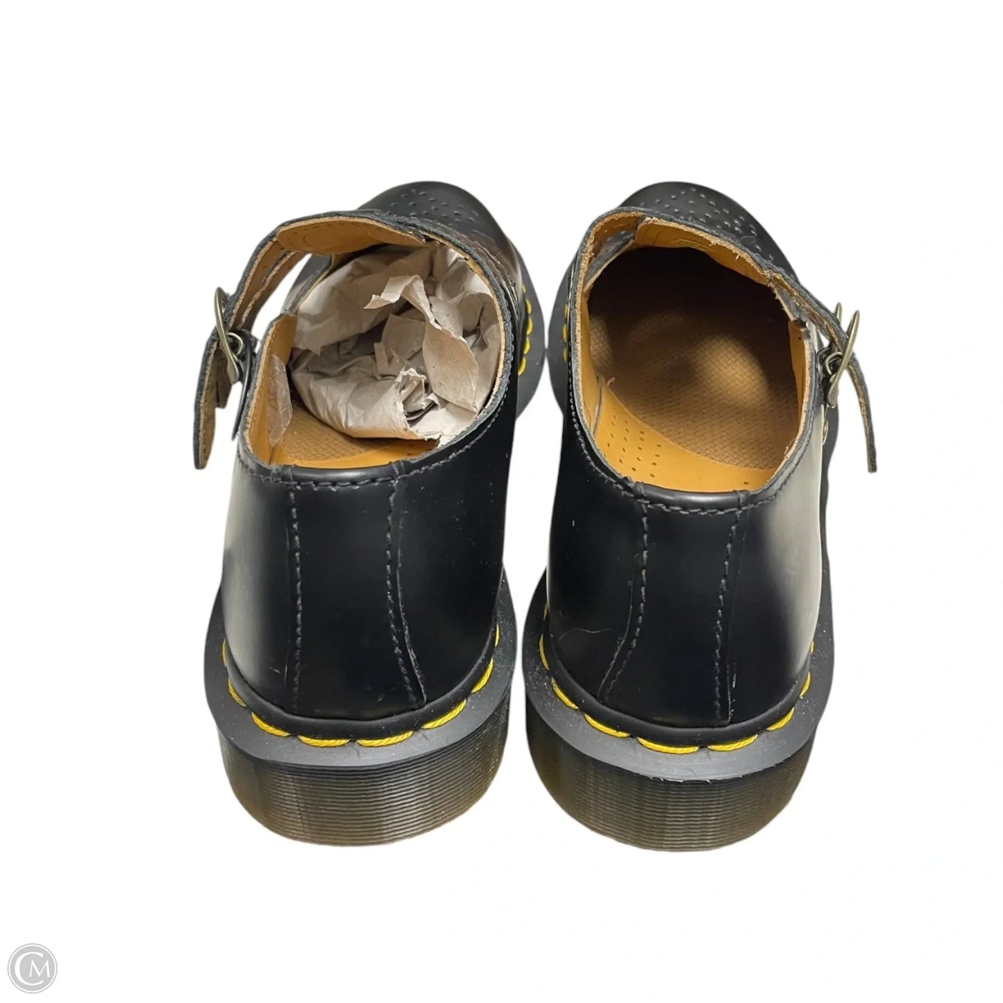Shoes Flats By Dr Martens In Black, Size: 7