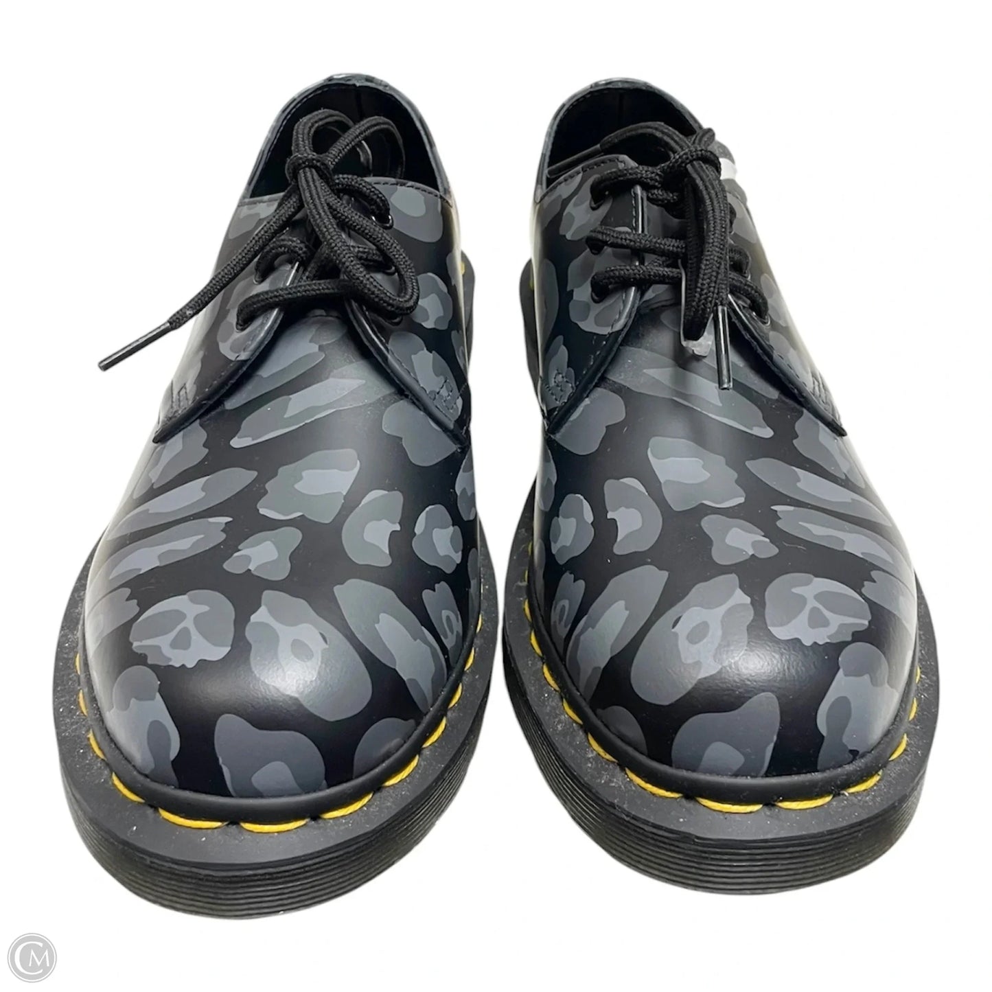 Shoes Flats By Dr Martens In Animal Print, Size: 8