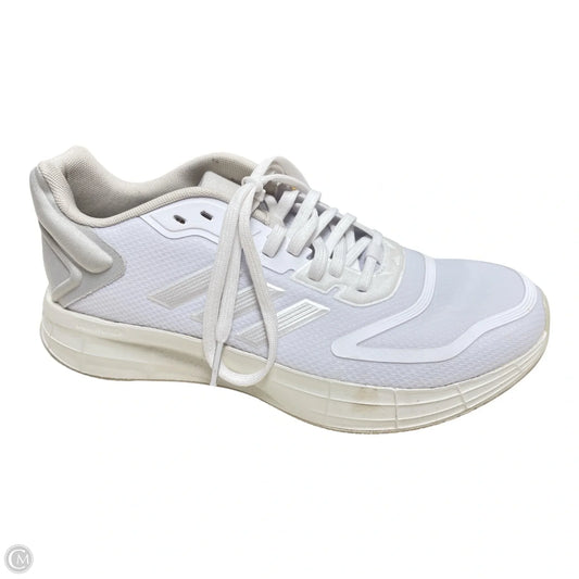 Shoes Athletic By Adidas In White, Size: 9