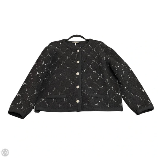 Cardigan By KOBI HALPERIN  In Black, Size: Xl