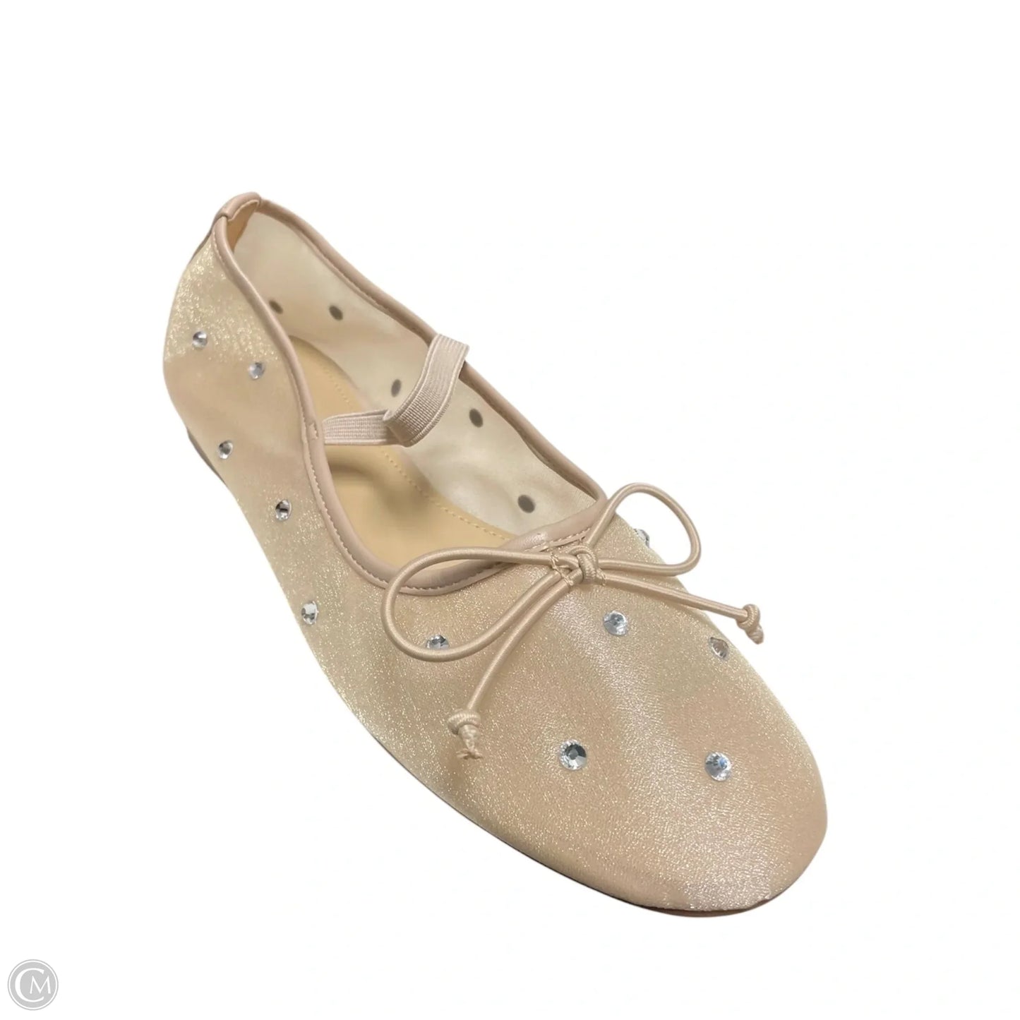 Shoes Flats By Clothes Mentor In Beige, Size: 8.5