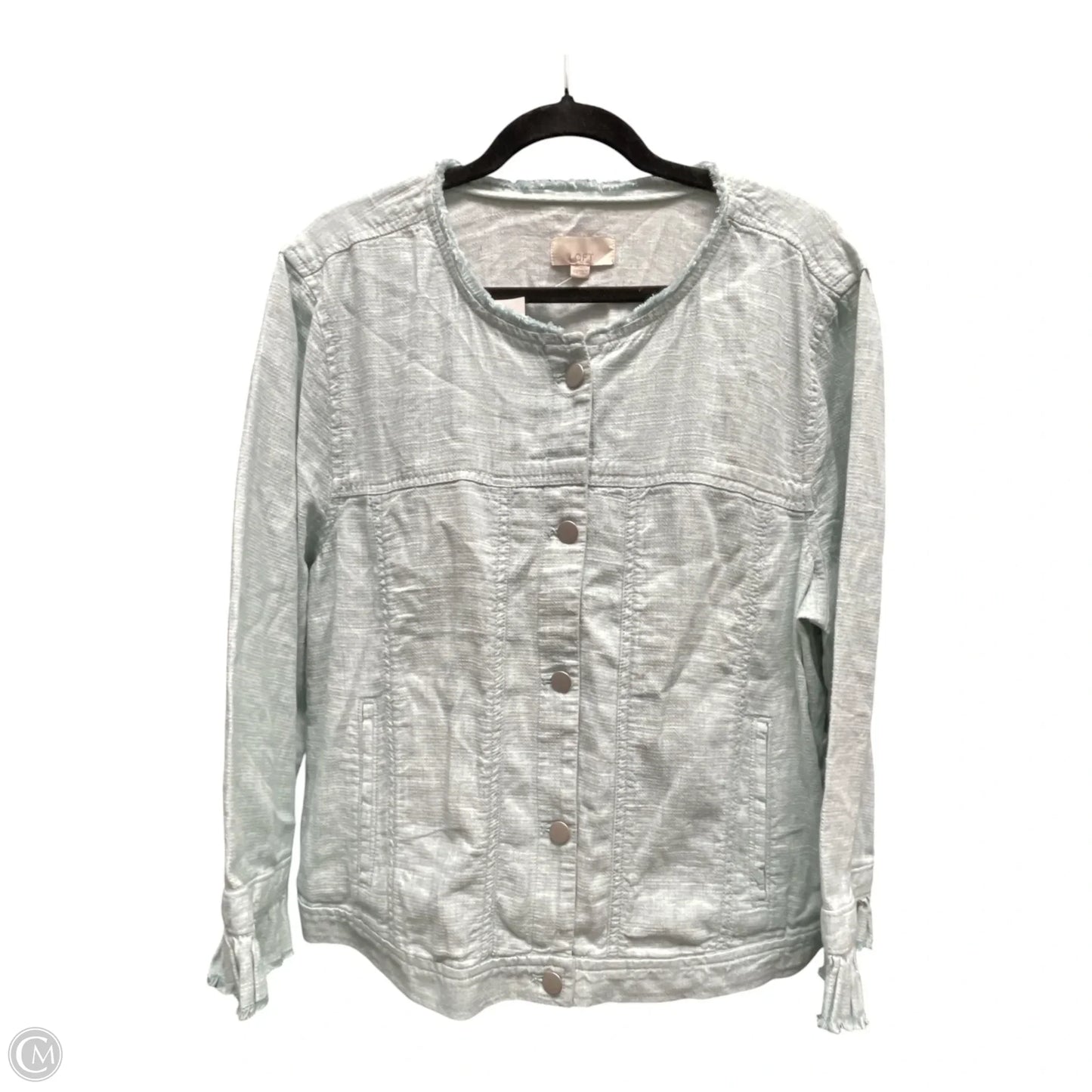 Jacket Other By Loft In Green, Size: 2x