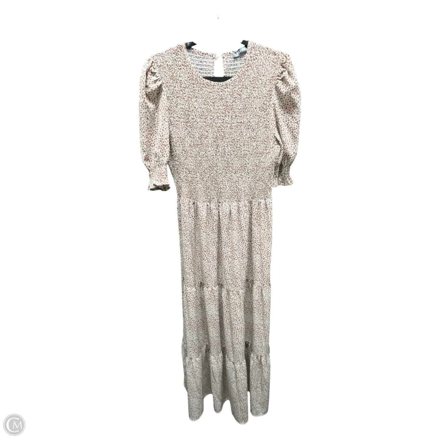 Dress Casual Maxi By Btfbm In Red & Tan, Size: Xl
