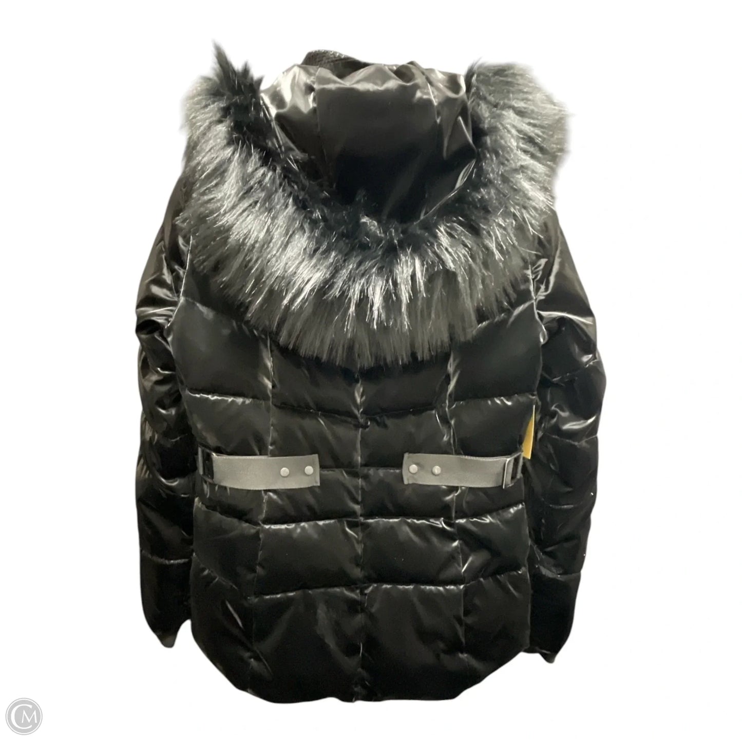 Coat Designer By Karl Lagerfeld In Black, Size: S