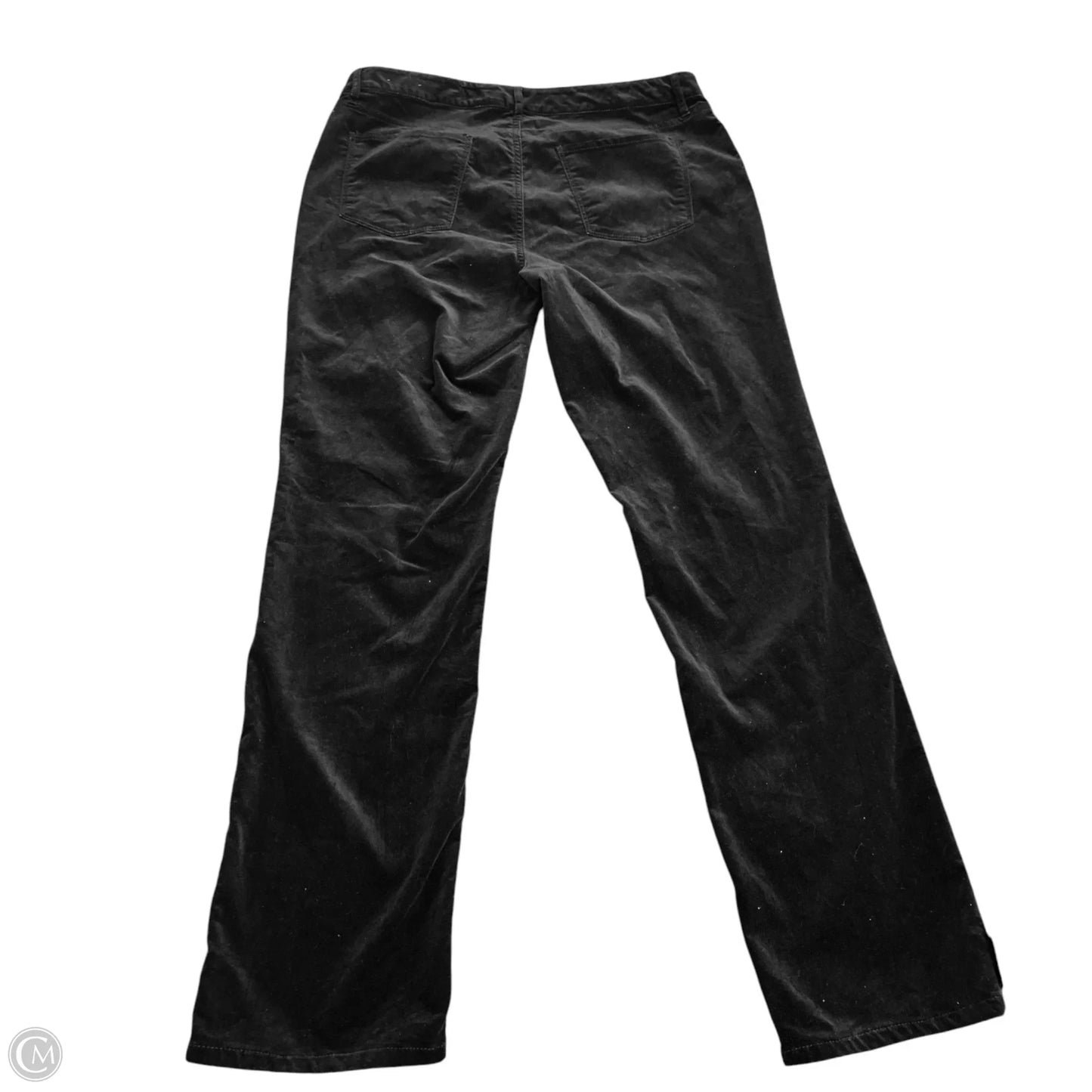 Jeans Straight By Talbots In Black, Size: 14