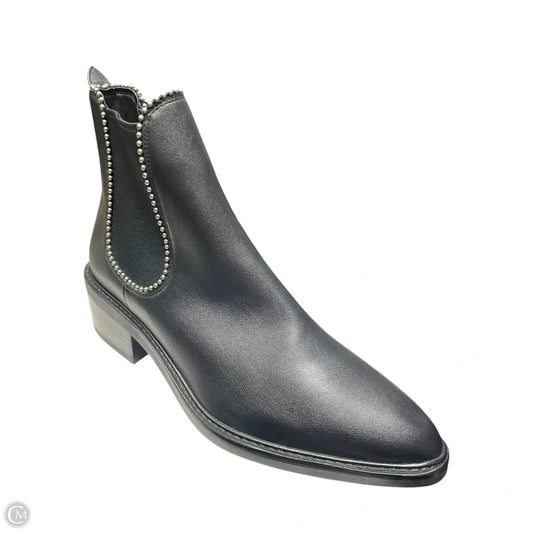 Boots Designer By Coach In Black, Size: 8.5