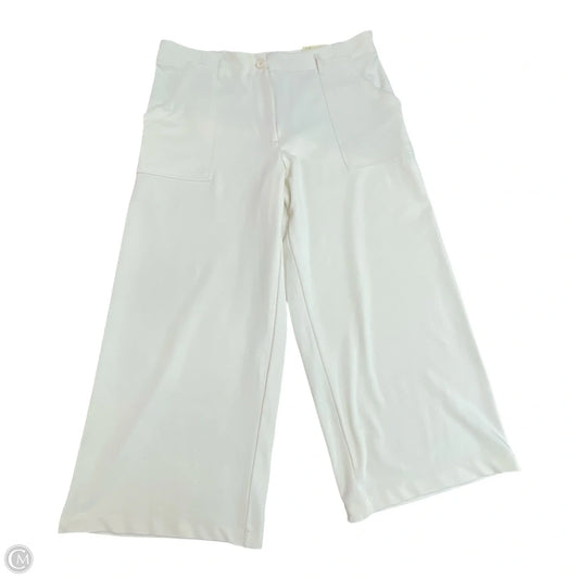Pants Wide Leg By Max Studio In Cream, Size: Xl