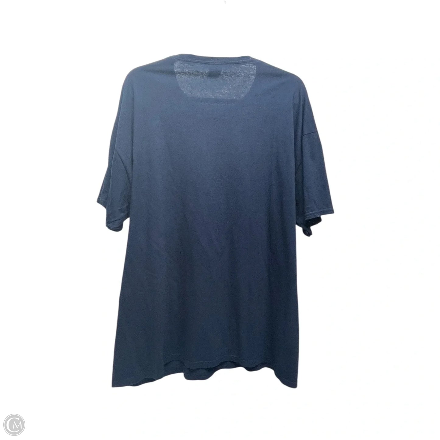 Top Short Sleeve By Fruit Of The Loom In Navy, Size: Xl