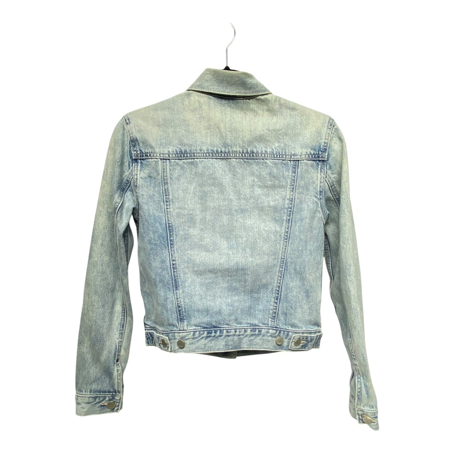 Jacket Denim By Gap In Blue Denim, Size: Xs