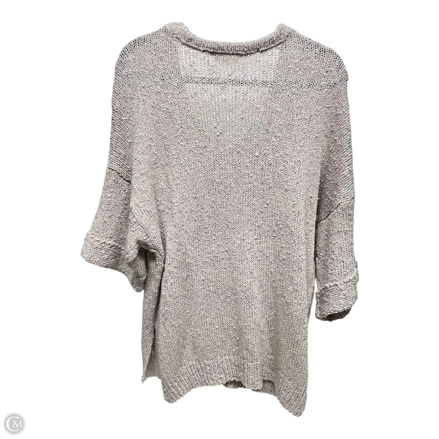 Sweater Short Sleeve By Easel In Pink, Size: S