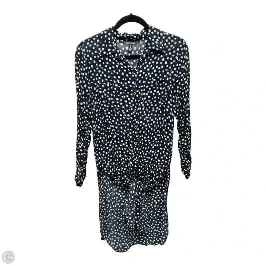 Top 3/4 Sleeve By Ellen Tracy In Navy, Size: S