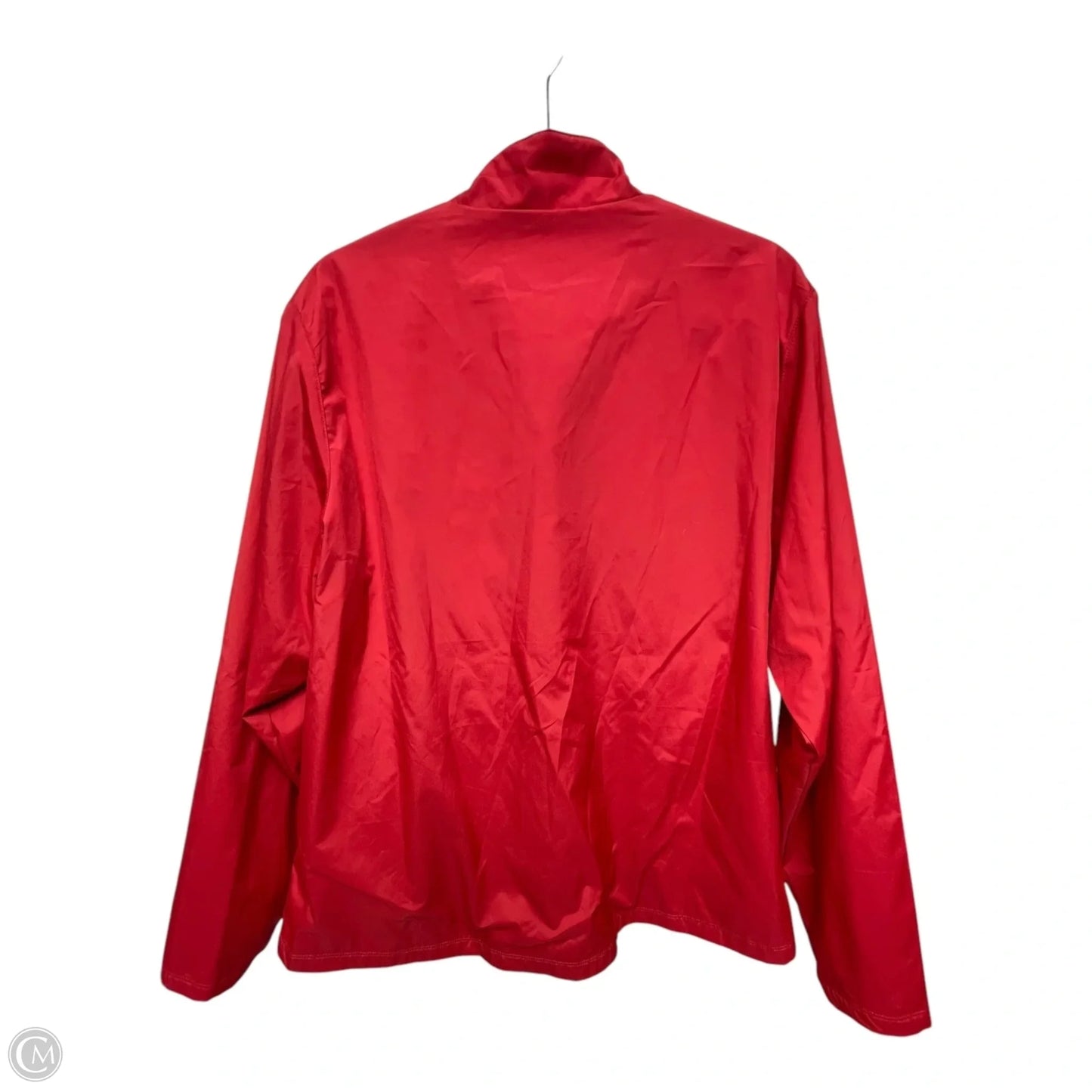 Coat Raincoat By Lands End In Red, Size: Xl