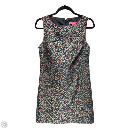 Dress Casual Short By Betsey Johnson In Animal Print, Size: 4