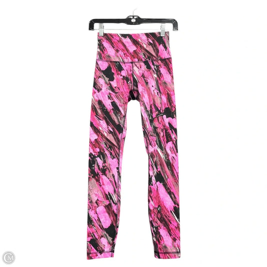 Athletic Leggings By Lululemon In Pink, Size: Xs