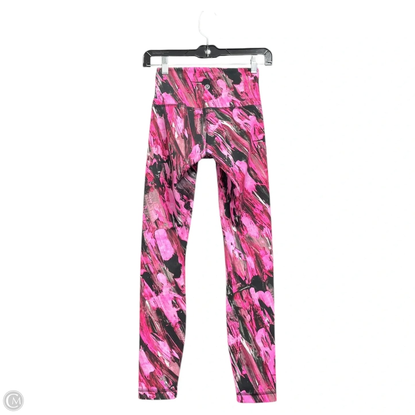 Athletic Leggings By Lululemon In Pink, Size: Xs