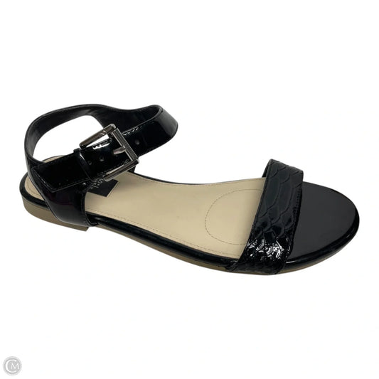 Sandals Flats By Jones New York In Black, Size: 6.5