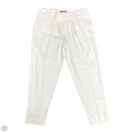 Pants Designer By Alice + Olivia In White, Size: S