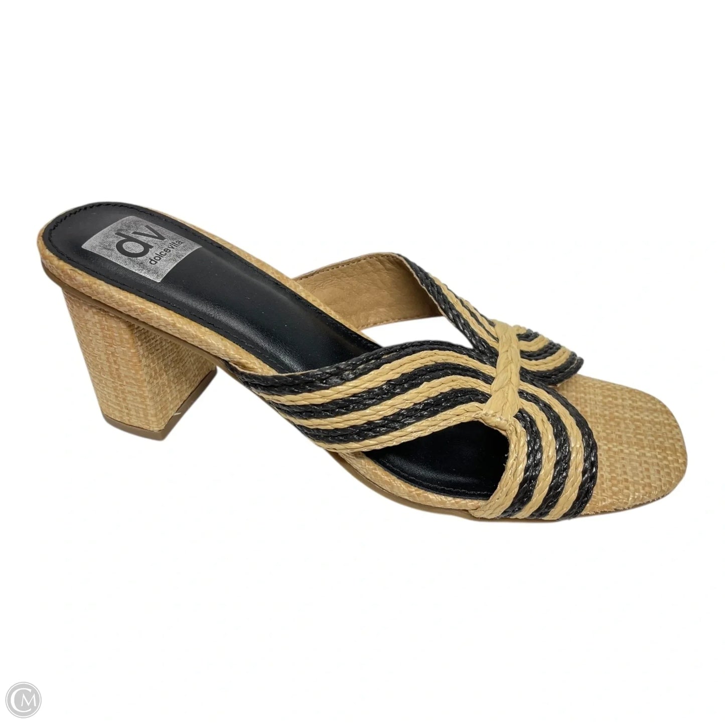 Sandals Heels Block By Dolce Vita In Tan, Size: 9