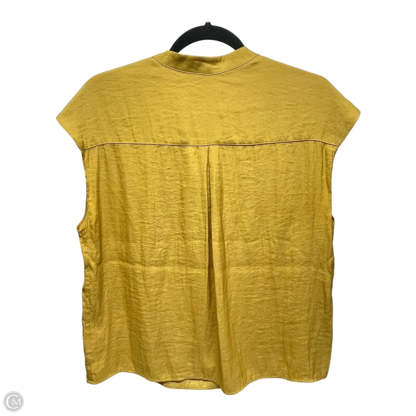 Top Short Sleeve By Joie In Yellow, Size: Sp