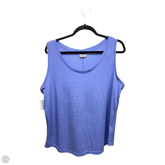 Tank Top By Columbia In Blue, Size: Xl