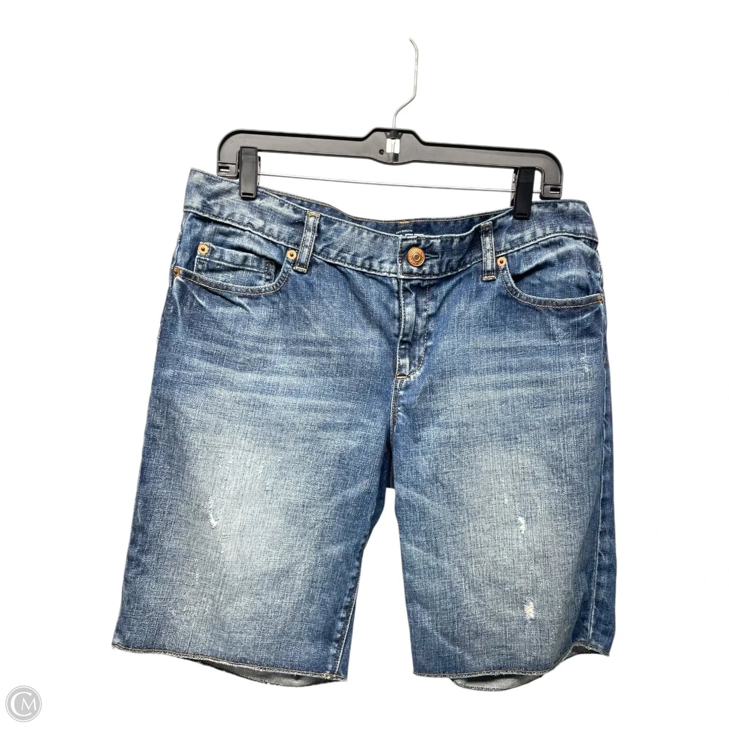 Shorts By Loft In Blue Denim, Size: M