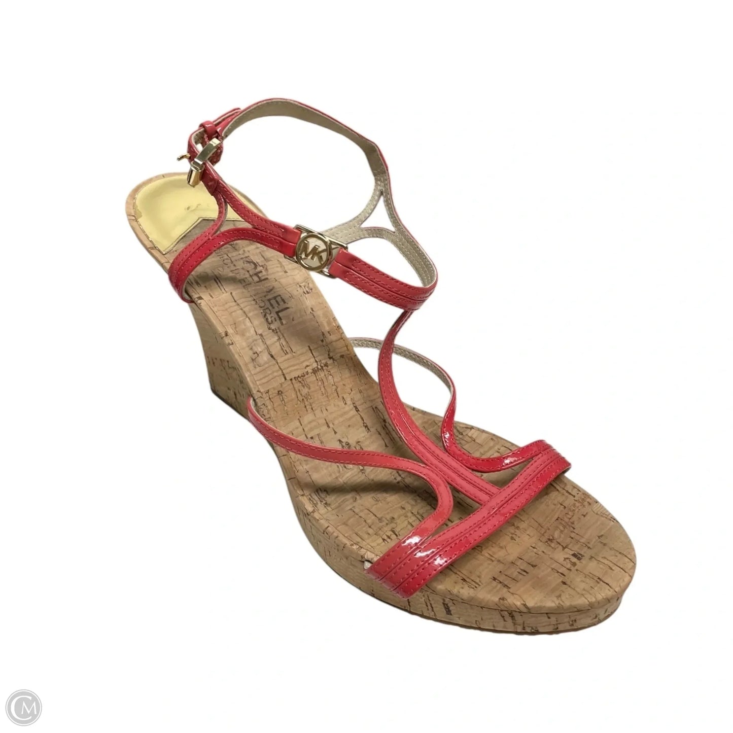 Sandals Heels Block By Michael By Michael Kors In Pink, Size: 10