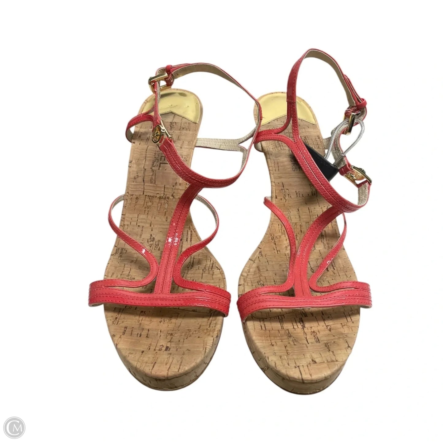 Sandals Heels Block By Michael By Michael Kors In Pink, Size: 10