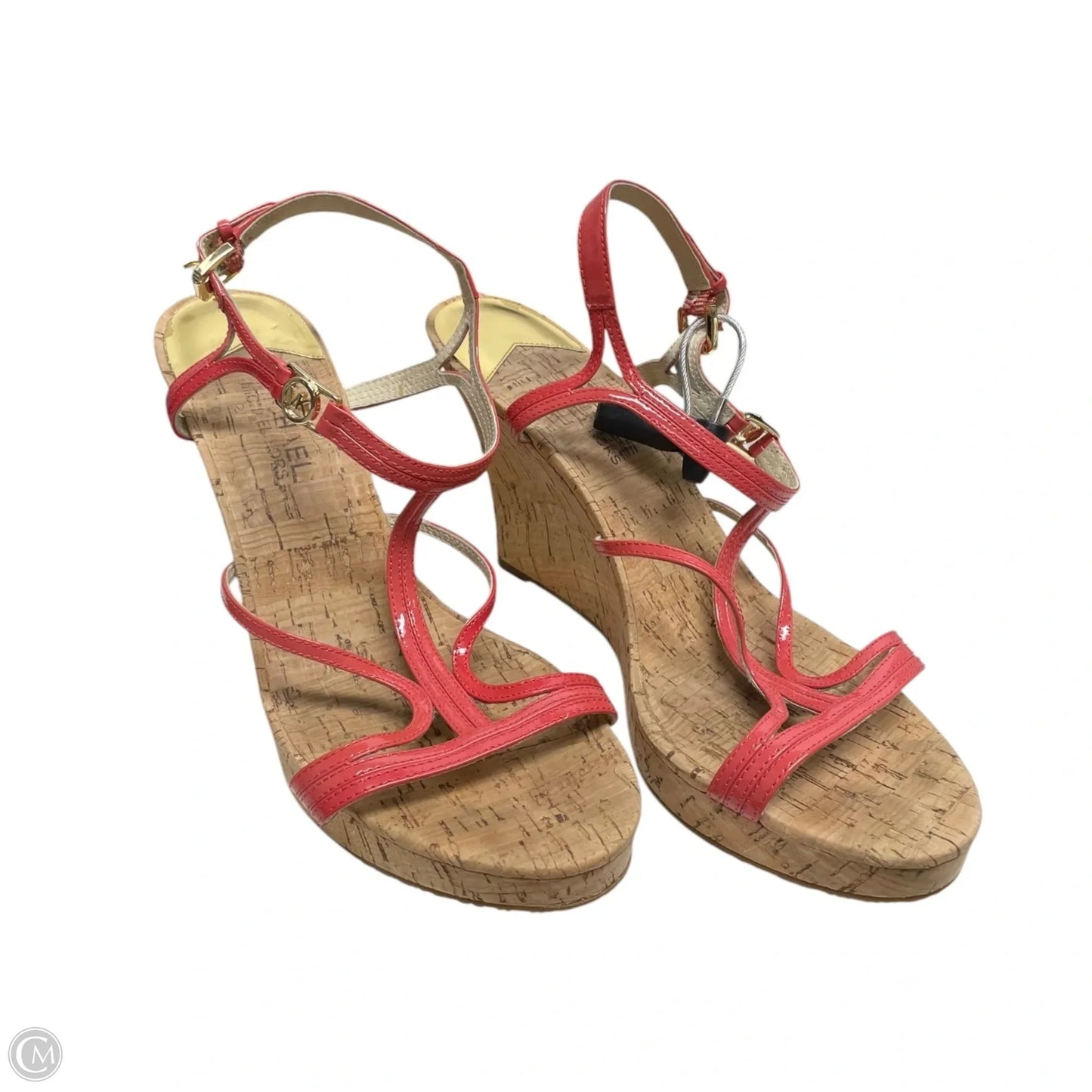 Sandals Heels Block By Michael By Michael Kors In Pink, Size: 10