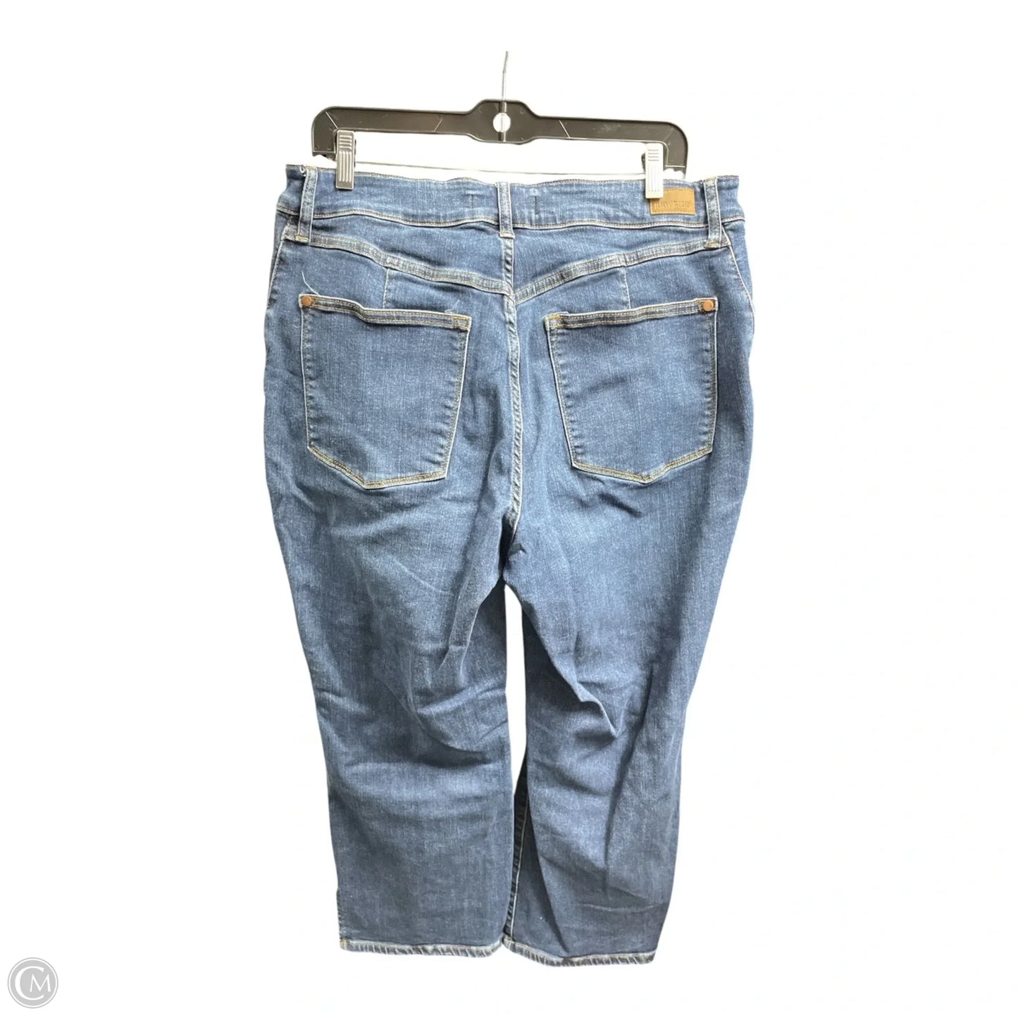Jeans Straight By Judy Blue In Blue, Size: 18