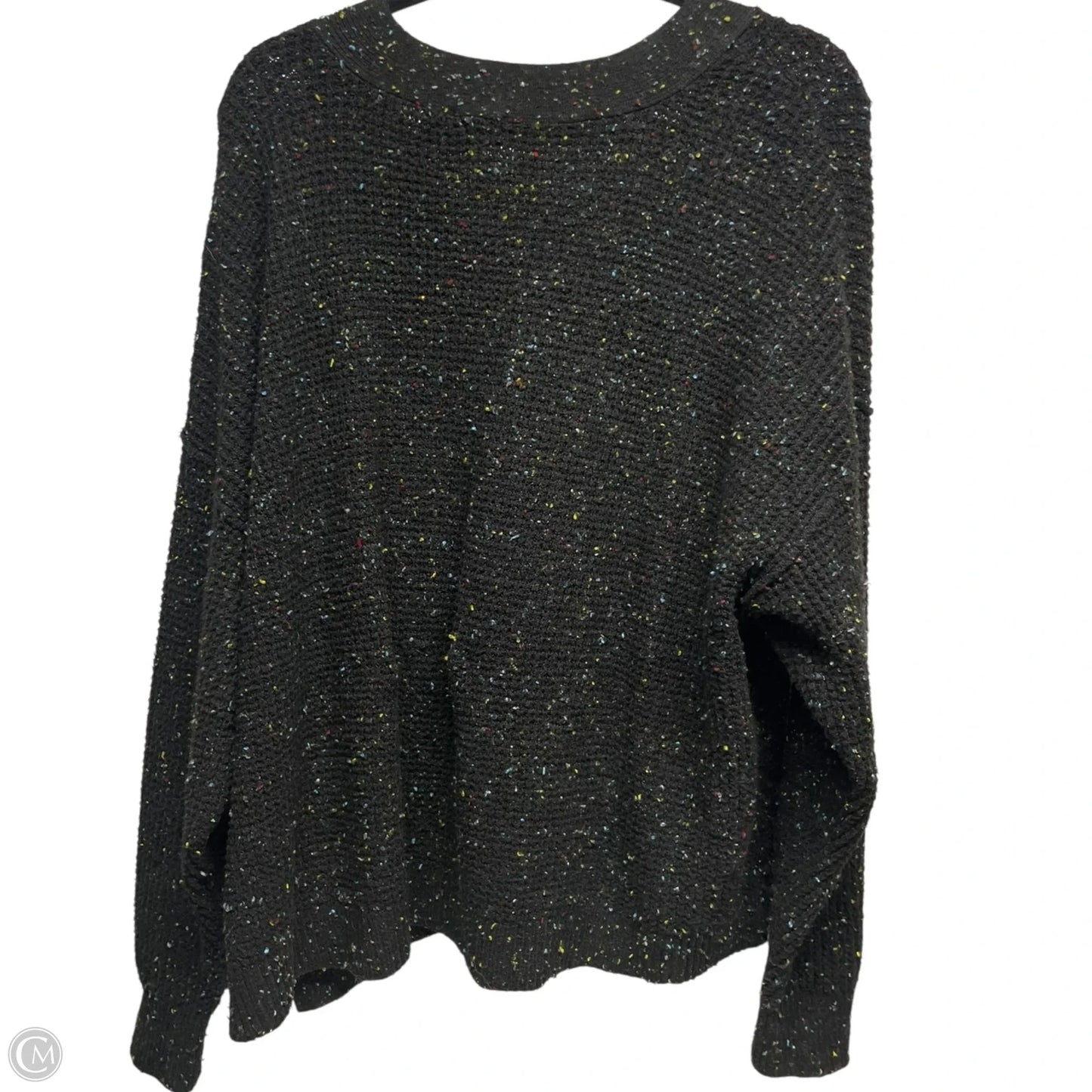 Sweater Cardigan By Ana In Black, Size: Xxl