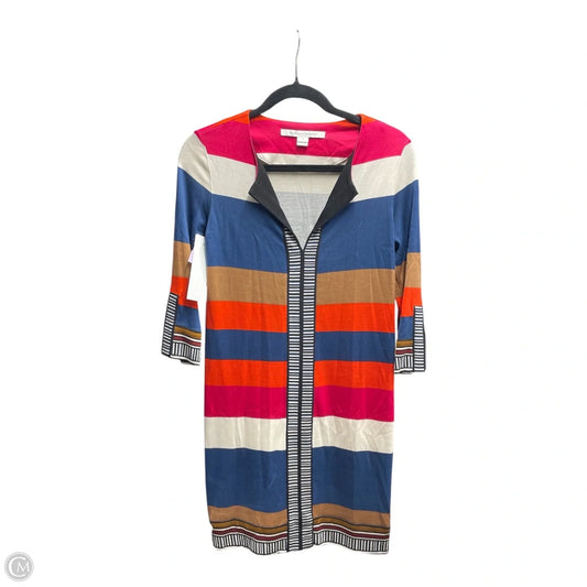 Dress Designer By Diane Von Furstenberg In Striped Pattern, Size: 0