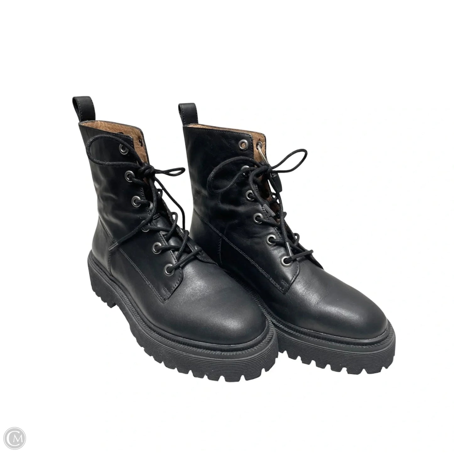 Boots Combat By Madewell In Black, Size: 7.5