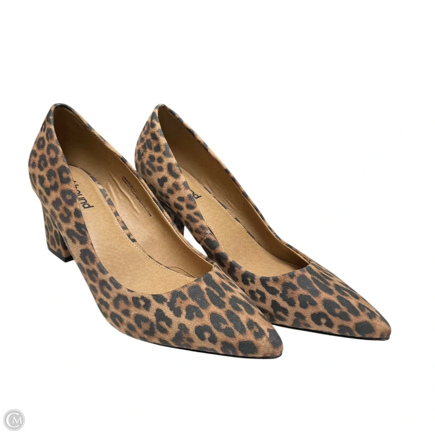 Shoes Heels Block By Abound In Leopard Print, Size: 9.5
