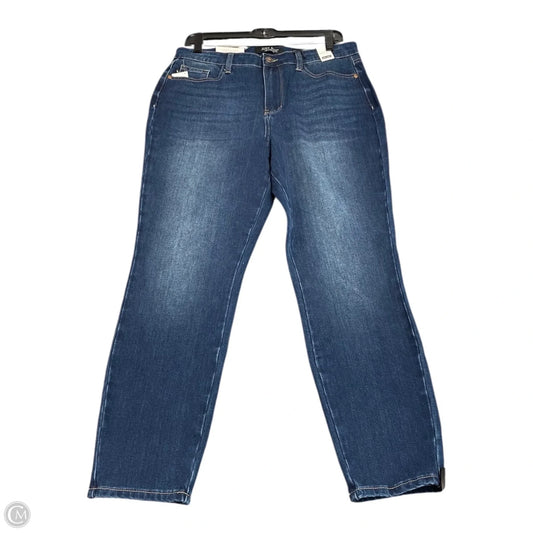 Jeans Skinny By Judy Blue In Blue, Size: 12