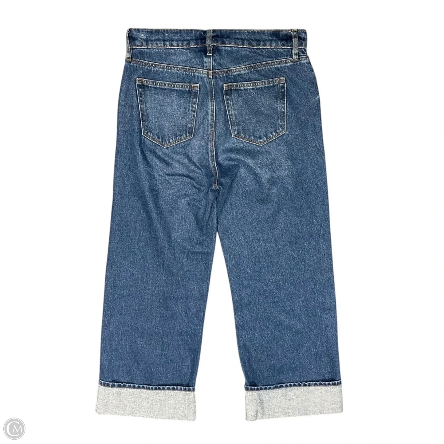 Jeans Wide Leg By Loft In Blue, Size: 4