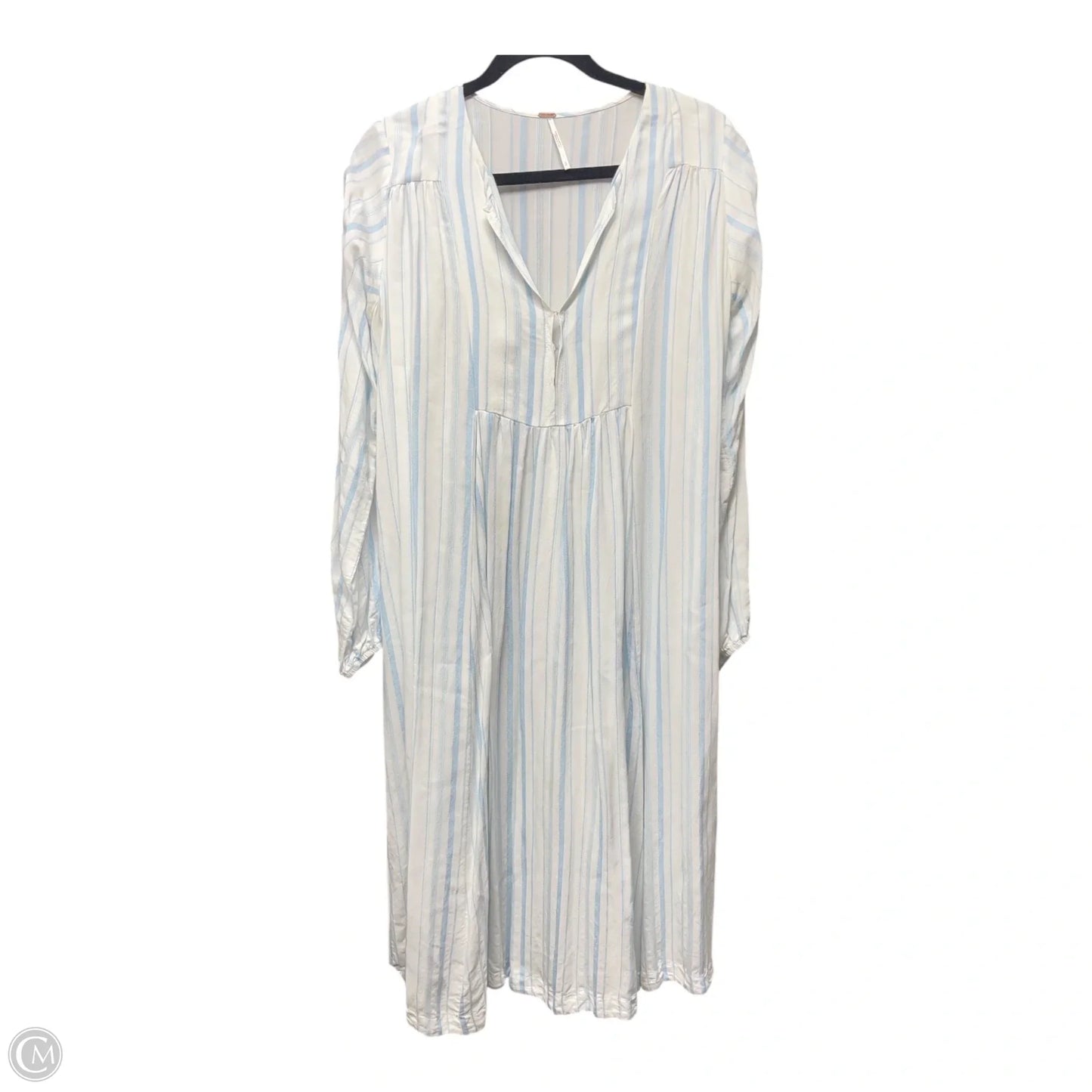 Dress Casual Midi By Free People In Striped Pattern, Size: S