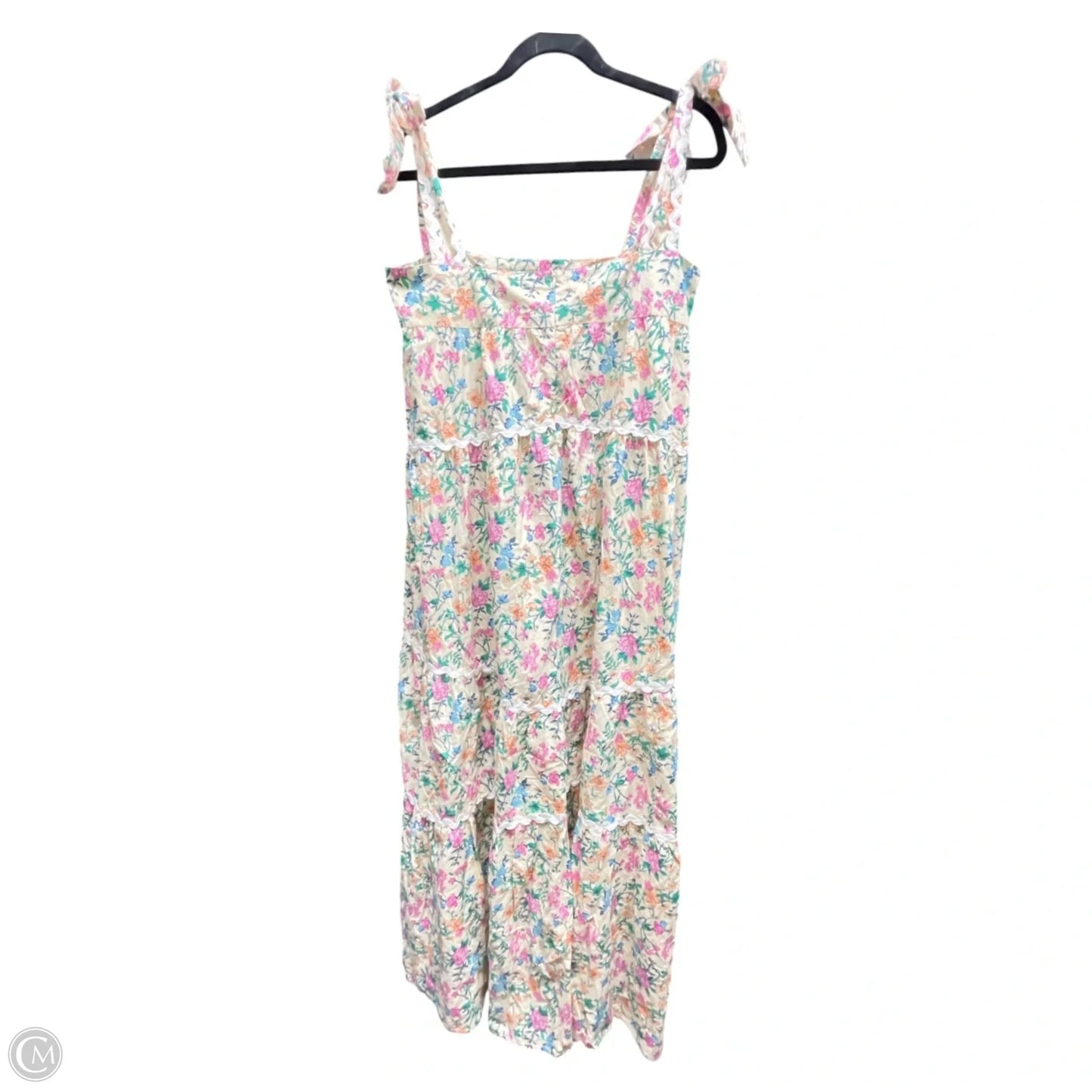 Dress Casual Maxi By Cma In Floral Print, Size: L