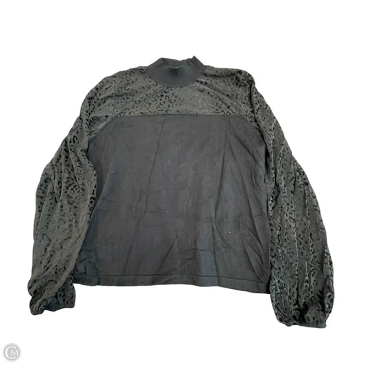 Sweater By August Silk In Black, Size: Xl