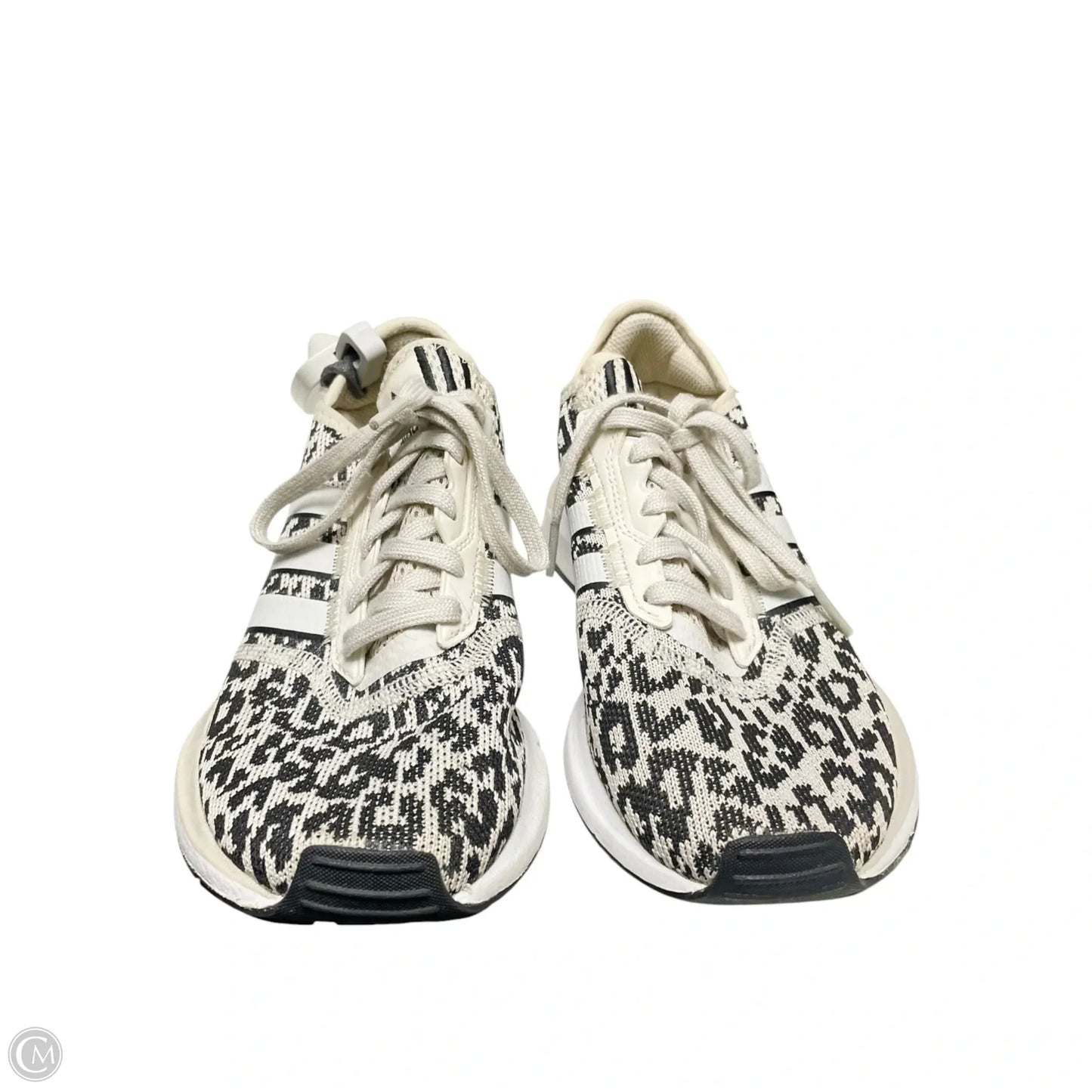 Shoes Athletic By Adidas In Black & Cream, Size: 7