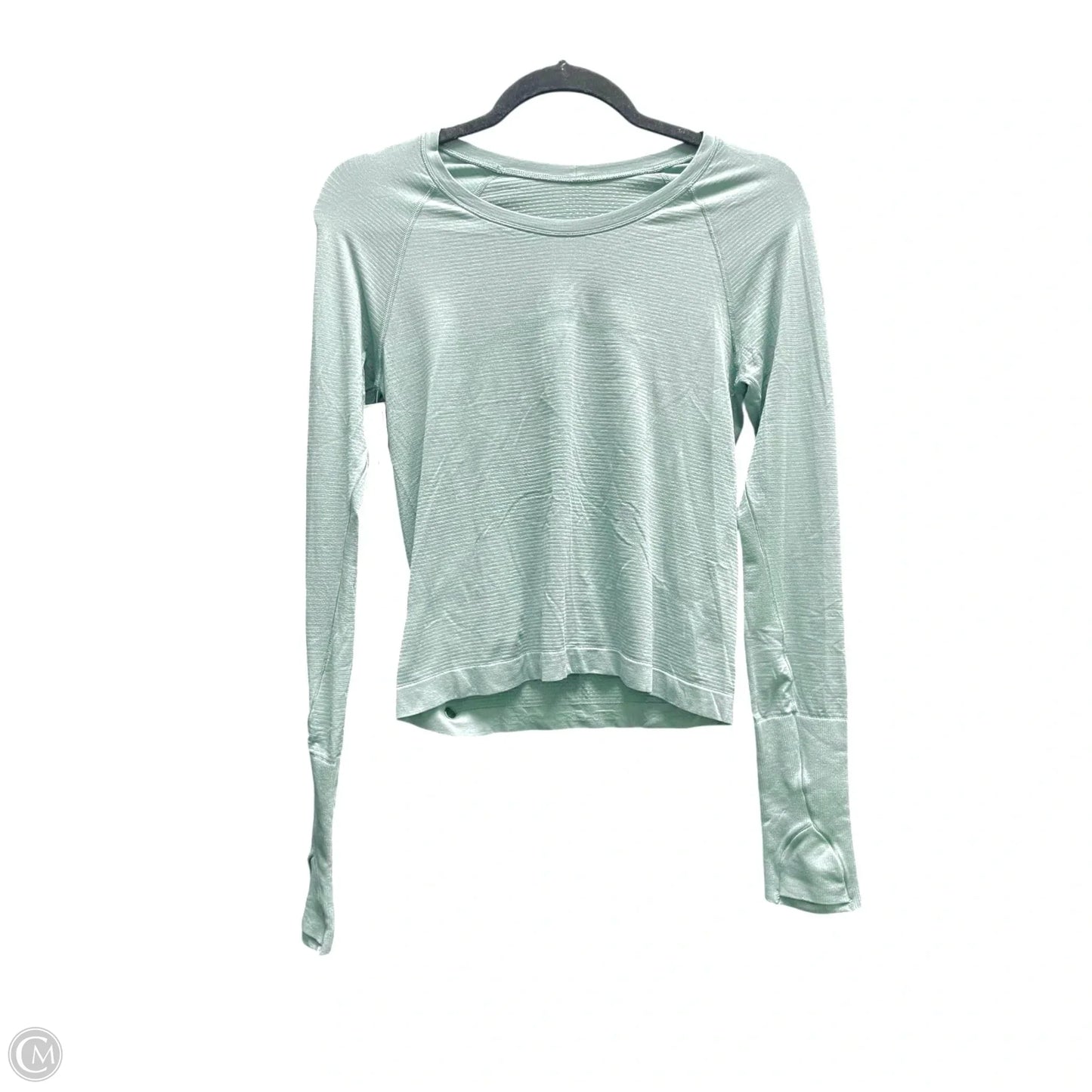 Athletic Top By Lululemon In Green, Size: M