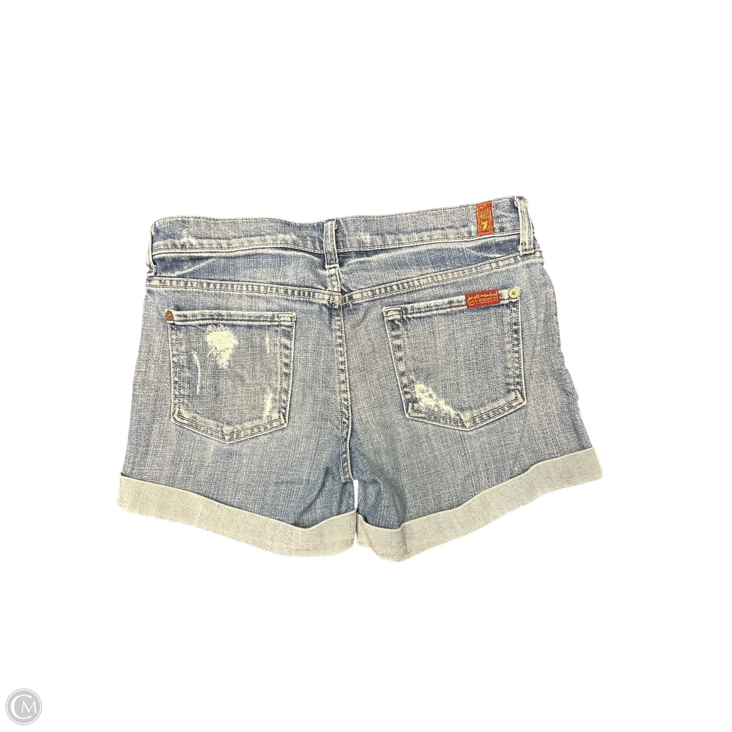 Shorts By 7 For All Mankind In Blue, Size: 2