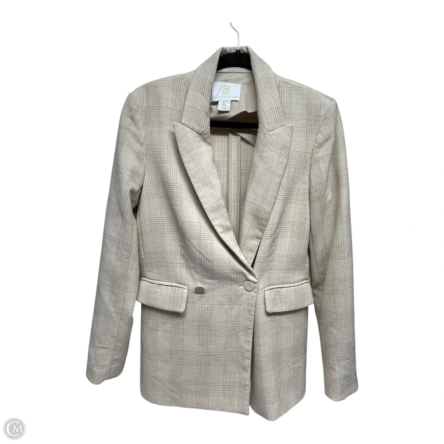 Blazer By House Of Harlow In Plaid Pattern, Size: M