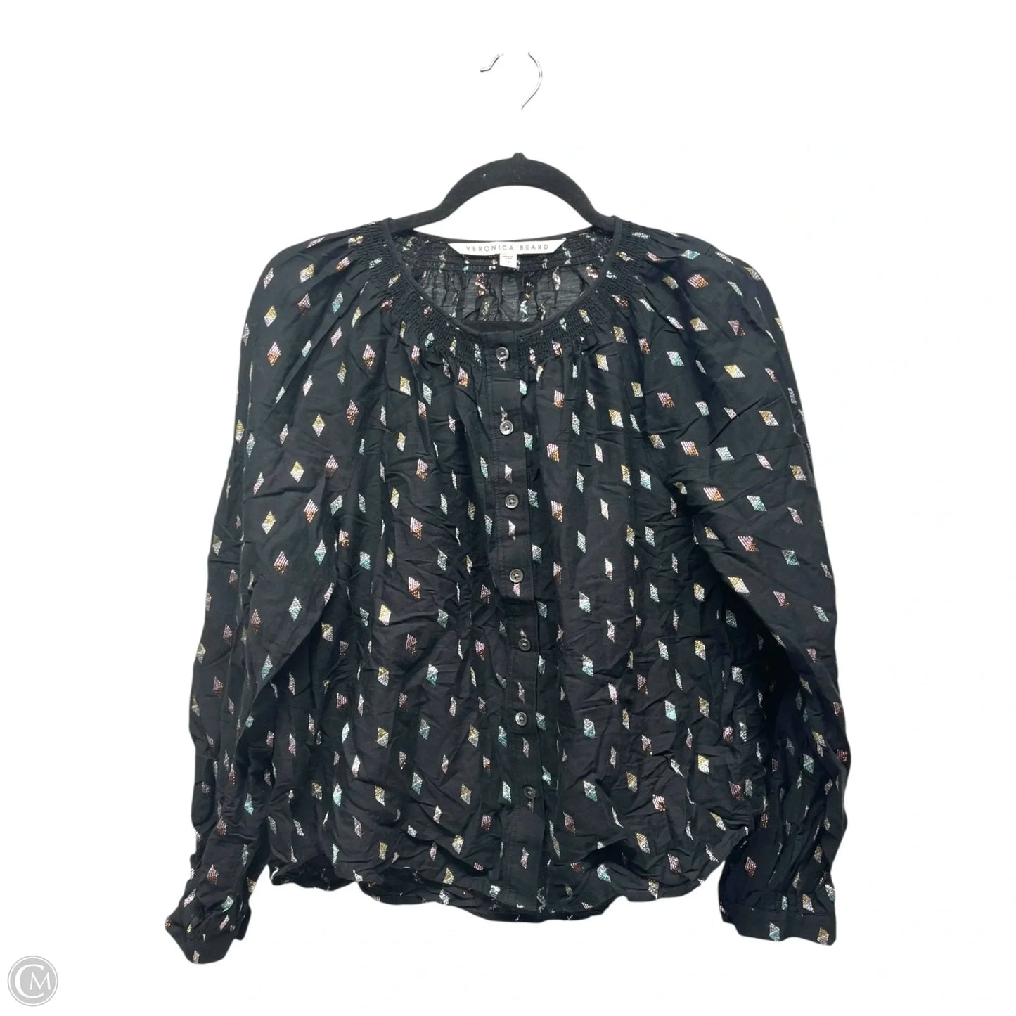 Top Long Sleeve By Veronica Beard In Multi-colored, Size: 4